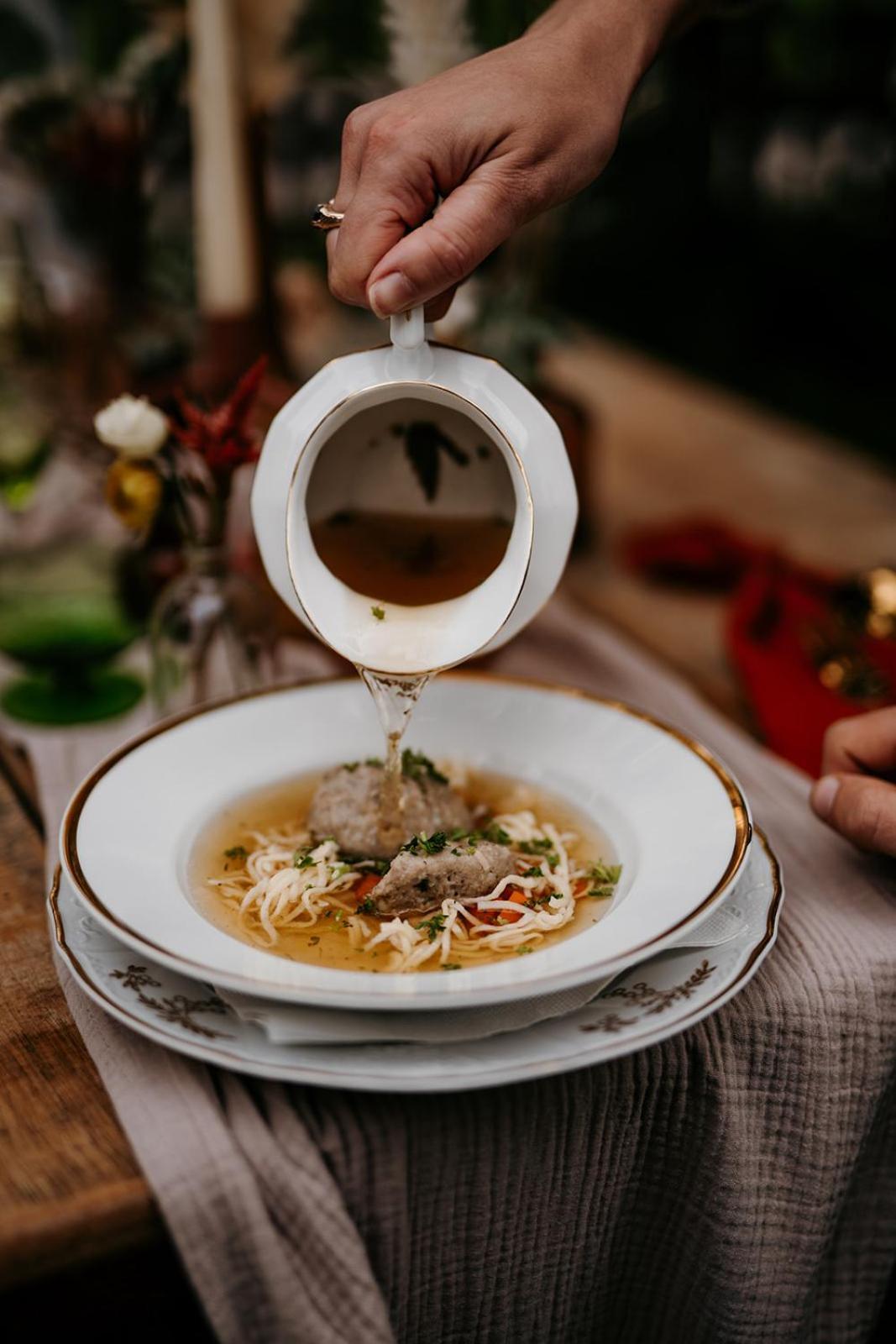 Restaurant A Penzion Na Cechach Hotel Korouhev Kültér fotó